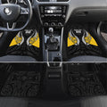 Taranaki 2026 Rugby Custom Car Mats NZ Maori Silver Fern