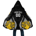 Taranaki 2026 Rugby Custom Cloak NZ Maori Silver Fern