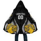 Taranaki 2026 Rugby Custom Cloak NZ Maori Silver Fern