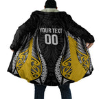 Taranaki 2026 Rugby Custom Cloak NZ Maori Silver Fern