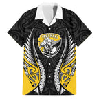 Taranaki 2026 Rugby Custom Family Matching Puletasi and Hawaiian Shirt NZ Maori Silver Fern
