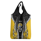 Taranaki 2026 Rugby Custom Grocery Bag NZ Maori Silver Fern