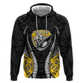 Taranaki 2026 Rugby Custom Hoodie NZ Maori Silver Fern