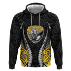 Taranaki 2026 Rugby Custom Hoodie NZ Maori Silver Fern