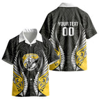 Taranaki 2026 Rugby Custom Kid Hawaiian Shirt NZ Maori Silver Fern LT14