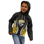 Taranaki 2026 Rugby Custom Kid Hoodie NZ Maori Silver Fern