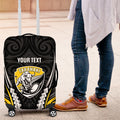 Taranaki 2026 Rugby Custom Luggage Cover NZ Maori Silver Fern