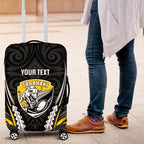 Taranaki 2026 Rugby Custom Luggage Cover NZ Maori Silver Fern