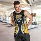 Taranaki 2026 Rugby Custom Men Tank Top NZ Maori Silver Fern