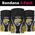 Taranaki 2026 Rugby Custom Neck Gaiter NZ Maori Silver Fern