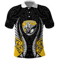 Taranaki 2026 Rugby Custom Polo Shirt NZ Maori Silver Fern