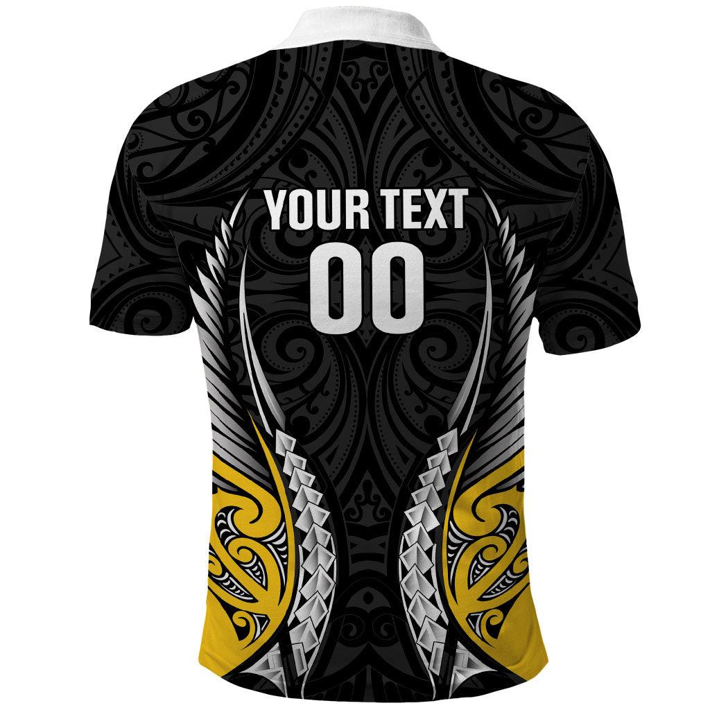 Taranaki 2026 Rugby Custom Polo Shirt NZ Maori Silver Fern