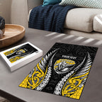 Taranaki 2026 Rugby Custom Puzzle NZ Maori Silver Fern