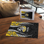 Taranaki 2026 Rugby Custom Puzzle NZ Maori Silver Fern