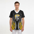 Taranaki 2026 Rugby Custom Scrub Top NZ Maori Silver Fern