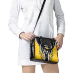 Taranaki 2026 Rugby Custom Shoulder Handbag NZ Maori Silver Fern