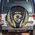Taranaki 2026 Rugby Custom Spare Tire Cover NZ Maori Silver Fern