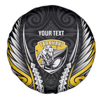 Taranaki 2026 Rugby Custom Spare Tire Cover NZ Maori Silver Fern