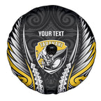 Taranaki 2026 Rugby Custom Spare Tire Cover NZ Maori Silver Fern