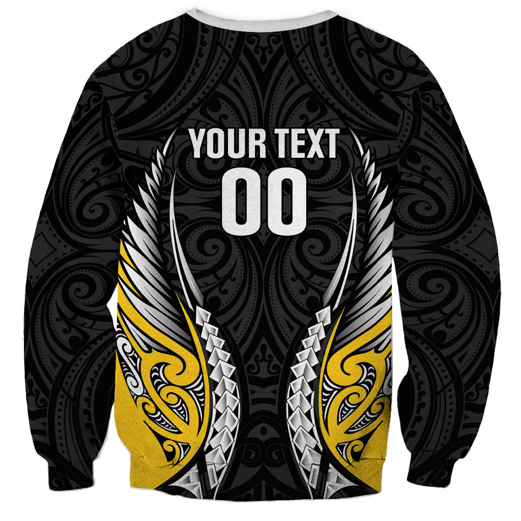 Taranaki 2026 Rugby Custom Sweatshirt NZ Maori Silver Fern