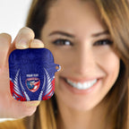 Tasman Bay 2026 Rugby Custom AirPods Case NZ Maori Silver Fern