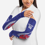 Tasman Bay 2026 Rugby Custom Arm Sleeves NZ Maori Silver Fern