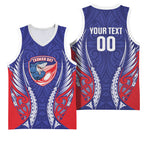 Tasman Bay 2026 Rugby Custom Basketball Jersey NZ Maori Silver Fern