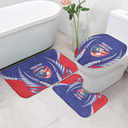 Tasman Bay 2026 Rugby Custom Bathroom Set NZ Maori Silver Fern