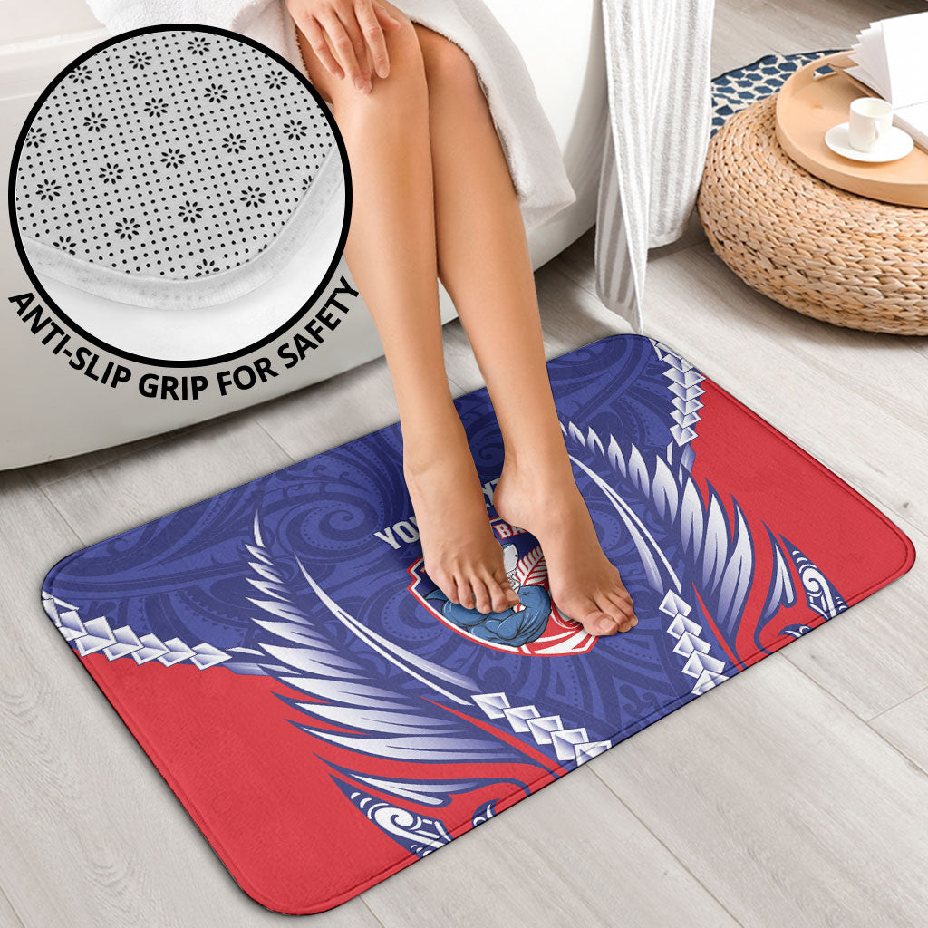 Tasman Bay 2026 Rugby Custom Bathroom Set NZ Maori Silver Fern