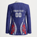 Tasman Bay 2026 Rugby Custom Blazer NZ Maori Silver Fern
