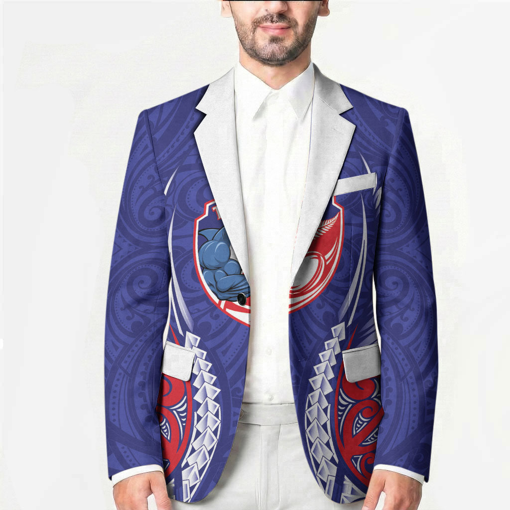 Tasman Bay 2026 Rugby Custom Blazer NZ Maori Silver Fern