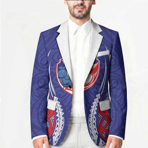 Tasman Bay 2026 Rugby Custom Blazer NZ Maori Silver Fern