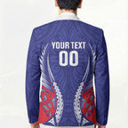 Tasman Bay 2026 Rugby Custom Blazer NZ Maori Silver Fern
