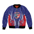 Tasman Bay 2026 Rugby Custom Bomber Jacket NZ Maori Silver Fern