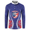 Tasman Bay 2026 Rugby Custom Button Sweatshirt NZ Maori Silver Fern