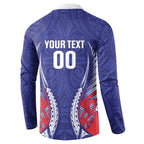Tasman Bay 2026 Rugby Custom Button Sweatshirt NZ Maori Silver Fern