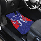 Tasman Bay 2026 Rugby Custom Car Mats NZ Maori Silver Fern