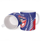 Tasman Bay 2026 Rugby Custom Ceramic Mug NZ Maori Silver Fern