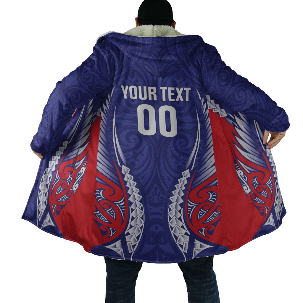 Tasman Bay 2026 Rugby Custom Cloak NZ Maori Silver Fern