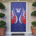 Tasman Bay 2026 Rugby Custom Door Cover NZ Maori Silver Fern