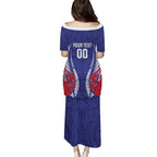 Tasman Bay 2026 Rugby Custom Family Matching Puletasi and Hawaiian Shirt NZ Maori Silver Fern