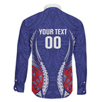Tasman Bay 2026 Rugby Custom Family Matching Tank Maxi Dress and Hawaiian Shirt NZ Maori Silver Fern