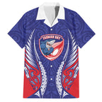 Tasman Bay 2026 Rugby Custom Hawaiian Shirt NZ Maori Silver Fern