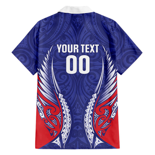 Tasman Bay 2026 Rugby Custom Hawaiian Shirt NZ Maori Silver Fern
