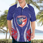 Tasman Bay 2026 Rugby Custom Hawaiian Shirt NZ Maori Silver Fern