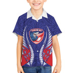 Tasman Bay 2026 Rugby Custom Hawaiian Shirt NZ Maori Silver Fern