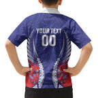 Tasman Bay 2026 Rugby Custom Kid Hawaiian Shirt NZ Maori Silver Fern LT14