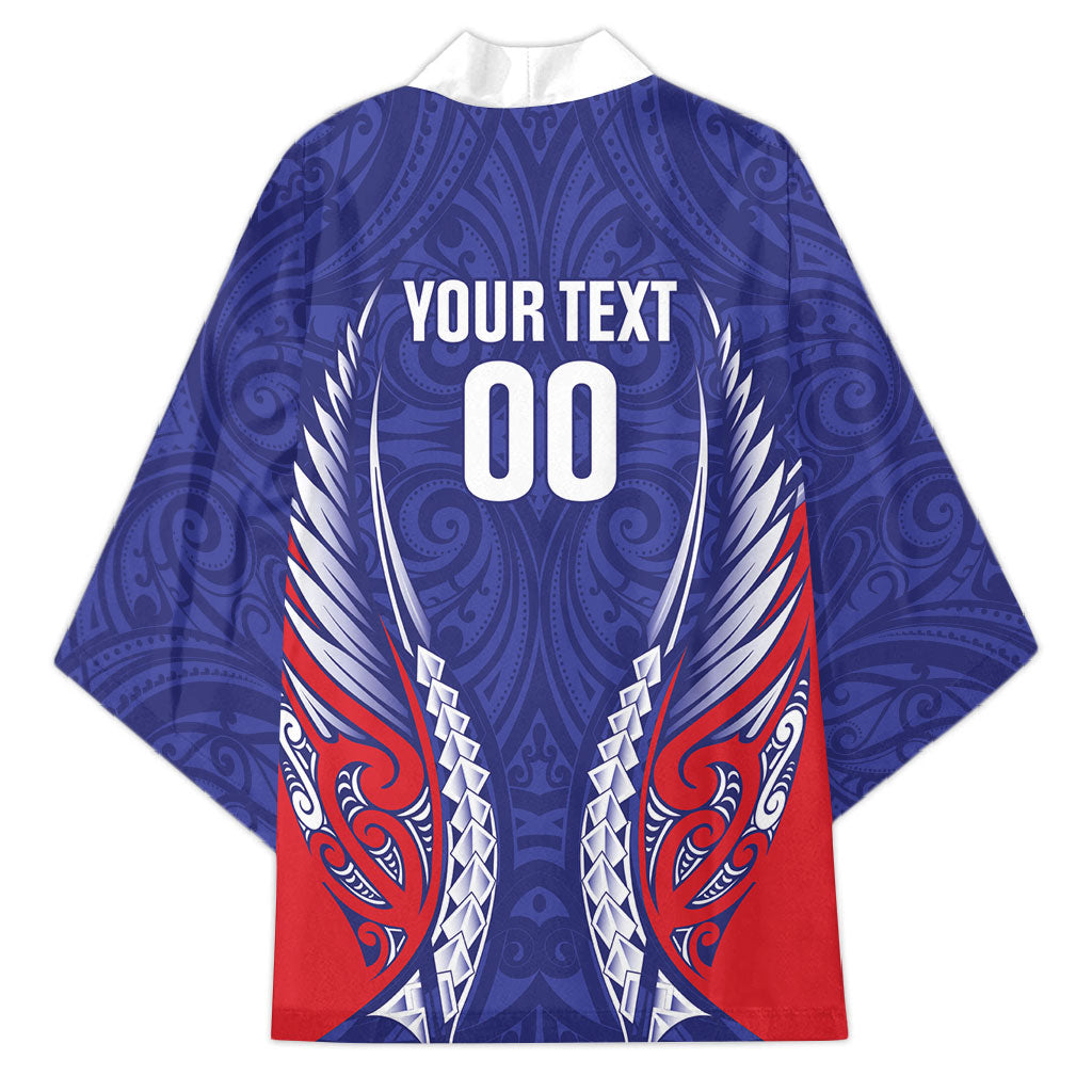 Tasman Bay 2026 Rugby Custom Kimono NZ Maori Silver Fern