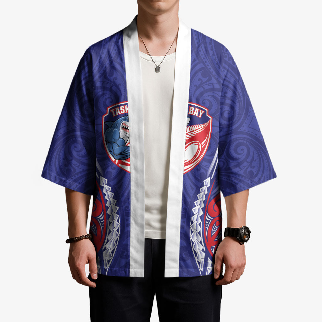 Tasman Bay 2026 Rugby Custom Kimono NZ Maori Silver Fern
