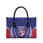 Tasman Bay 2026 Rugby Custom Leather Bag NZ Maori Silver Fern